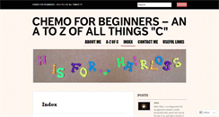 Desktop Screenshot of chemoforbeginners.com